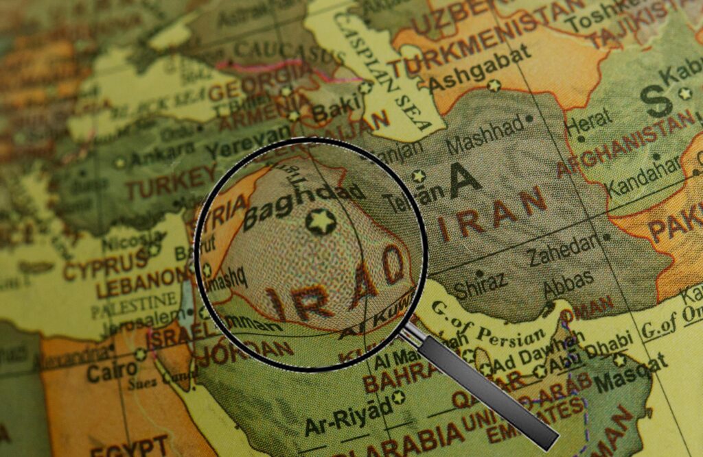 Iraq map